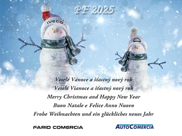VESELÉ VÁNOCE A ŠŤASTNÝ NOVÝ ROK 2026